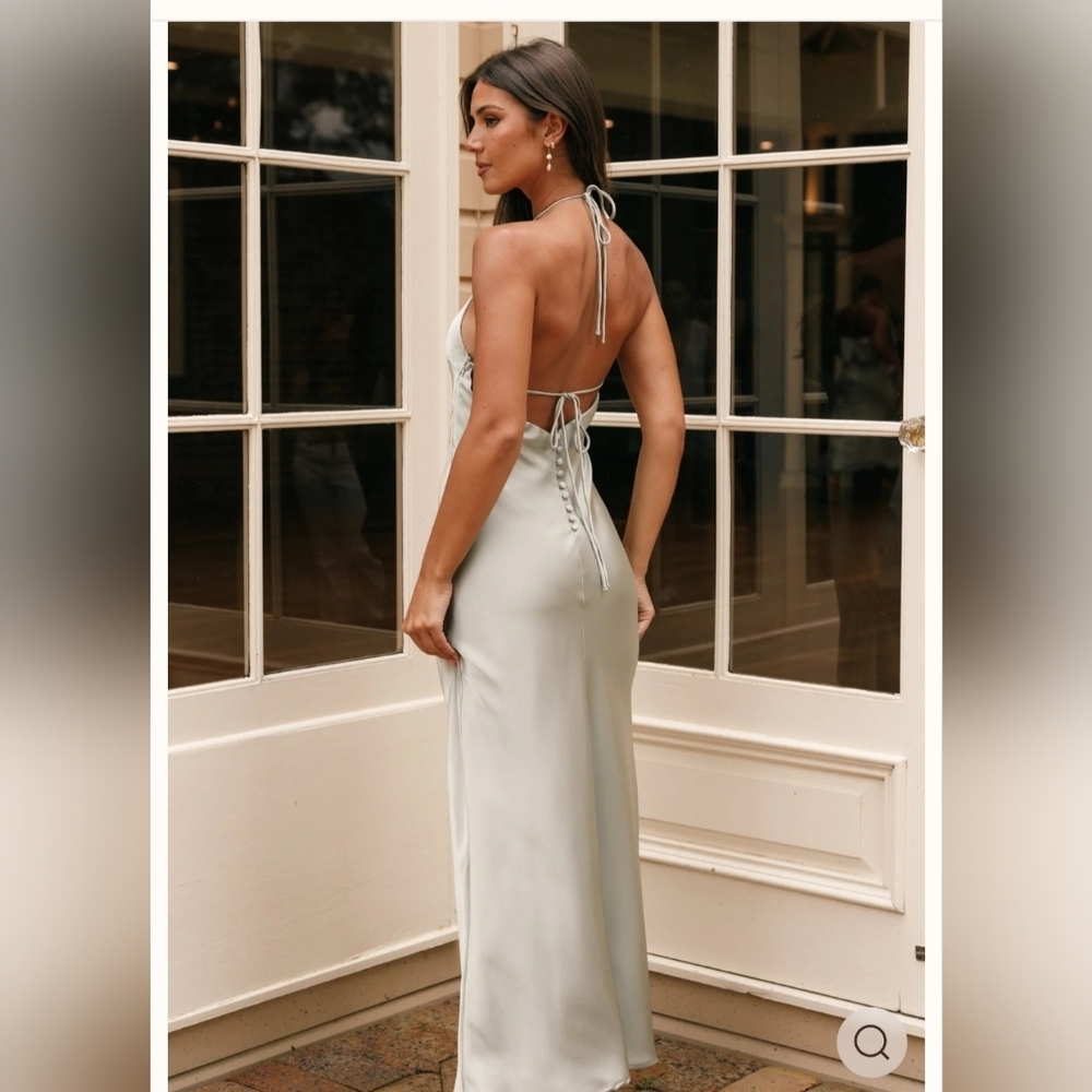 Petal‎ & Pup Hadley Grewn Halterneck Maxi Dress